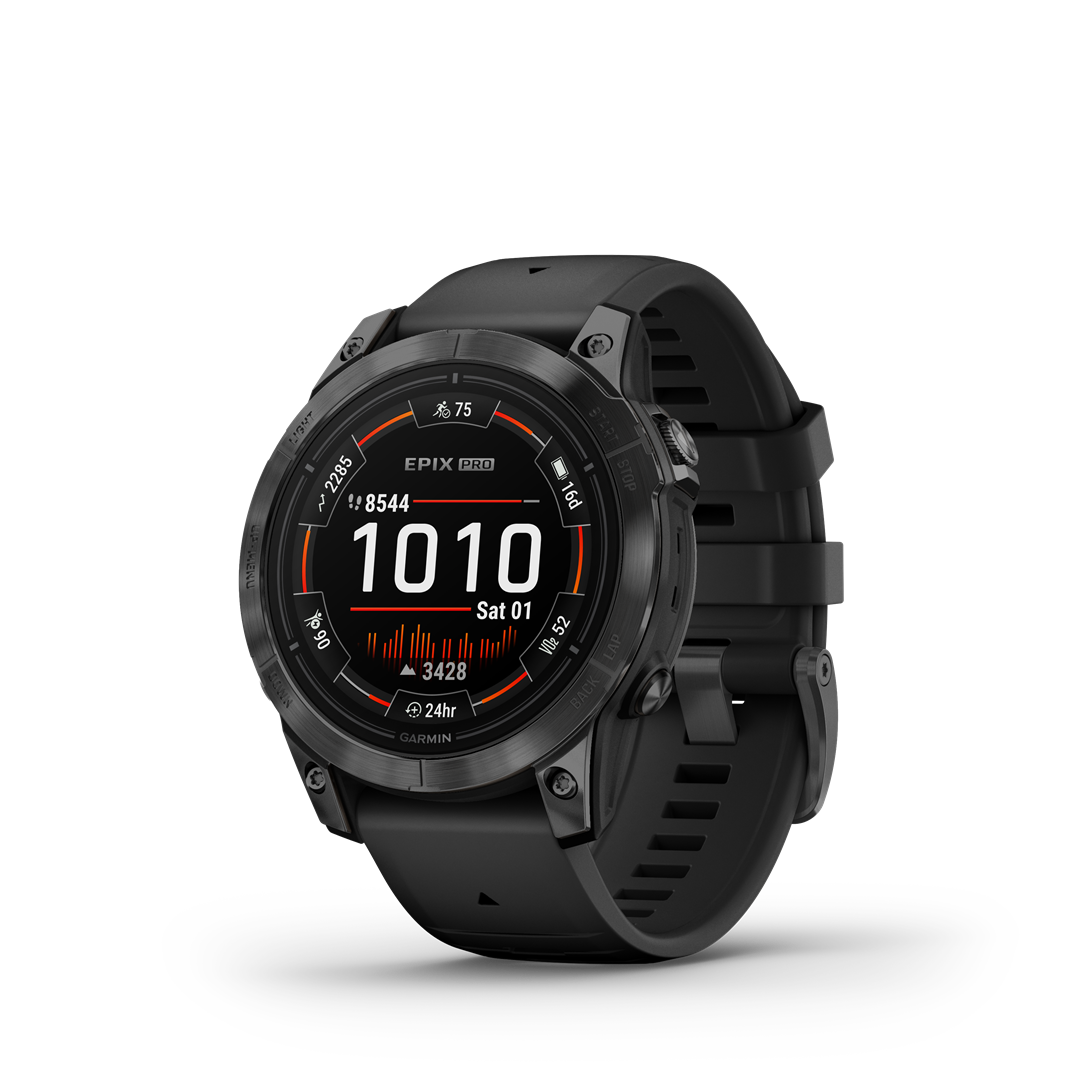 Garmin Spordikell EPIX PRO 47mm Klaas Slt Hall Blk Smartech.ee