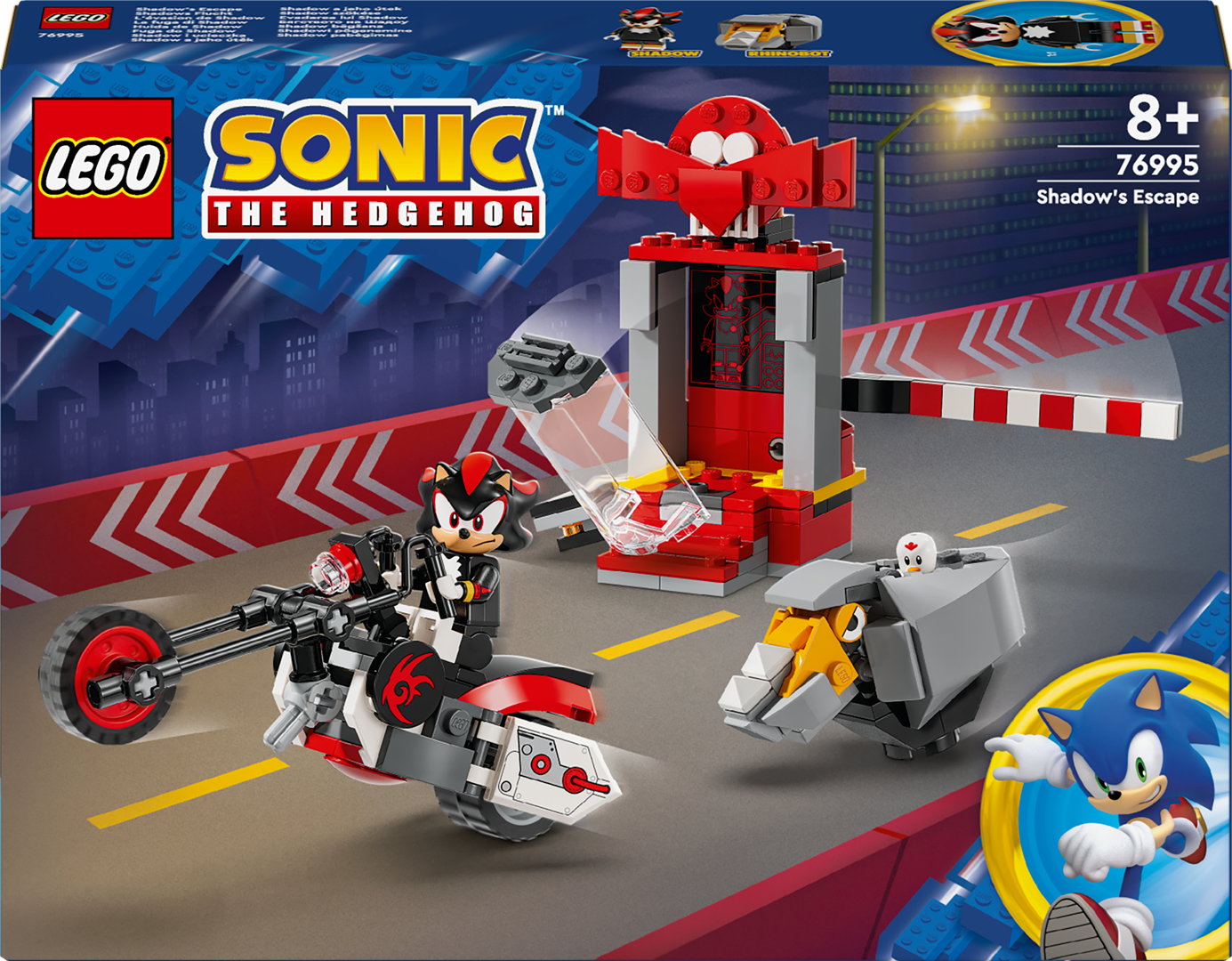 Lego Конструктор Sonic Shadow the Hedgehog escape 76995 - Smartech.ee