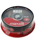 Diskas Maxell DVD-R 25 Cake Box