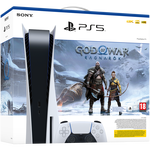 Žaidimų konsolė SONY Playstation 5 (PS5) + God of War Ragnarök
