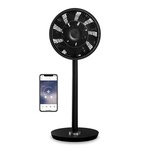 Ventiliatorius DUUX Whisper Flex Smart DXCF10, Black