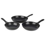 Salter BW08773 Geo Hex 3-Piece Fry Pan Set - 20/24/28cm