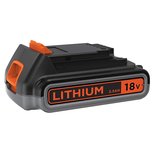 BLACK + DECKER battery pack 18V 2.5Ah Slide (black / orange)