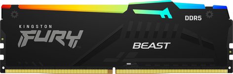 Atmintis Kingston KF552C40BBA-32 Fury Beast RGB, DDR5, 32GB,5200MHz,CL40