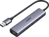 Šakotuvas Ugreen CM473 1x USB-C + 4x USB-A 3.0 (UGR1320)