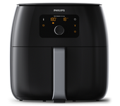 Karšto oro gruzdintuvė PHILIPS HD9650/90 AIRFRYER XXL, juoda, 7.3 l