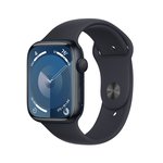 Išmanusis laikrodis APPLE Watch 9 GPS 45mm Midnight Aluminium Case with Midnight Sport Band - M/L