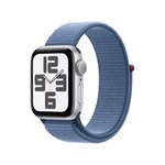 Išmanusis laikrodis Apple Watch SE GPS 40mm Silver Alumin. Case/Winter Blue Sport Loop