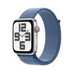 Išmanusis laikrodis Apple Watch SE GPS+Cell 44mm Silver Alumin. Case/Winter Blue Sport Loop