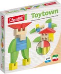 Quercetti Wooden blocks of Toytown 15el. (040-0703)