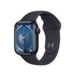 Išmanusis laikrodis APPLE Watch 9 GPS+CELL 41mm Midnight Alumin. Case with Midnight Sport Band-M/L