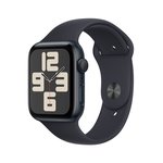 Išmanusis laikrodis Apple Watch SE GPS 44mm Midnight Alumin. Case/Midnight Sport Band - S/M