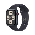 Išmanusis laikrodis Apple Watch SE GPS+Cell 44mm Midnight Alumin.Case/Midnight Sport Band-M/L