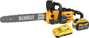 Chain saw Dewalt 54v xr fv chain saw 50cm 1 x 9ah