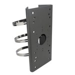 Kameros laikiklis ant stulpo Hikvision DS-1275ZJ-SUS, juodas