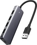 Šakotuvas UGREEN Hub USB do 4x USB 3.0 + USB-C