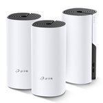 Maršrutizatorius TP-LINK Whole Home Mesh WiFi System Deco M4 (3-Pack) 802.11ac, 300+867 Mbit/s, 10/1