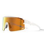 Dviratininko akiniai Rockbros Photochromic Cycling with UV Protection and Corrective Insert – White