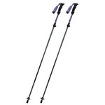Qunature Nordic Walking Trekking Pole Aluminum 110 - 130 cm 1 pc. - Purple
