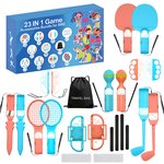 Nintendo Switch 23-in-1 Family Accessory Pack 2 - Orange and Blue Set