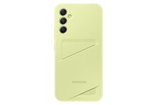 Dėkliukas SAMSUNG Galaxy A34 2023, piniginė, Lime