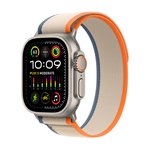 Išmanusis laikrodis APPLE Watch Ultra 2 GPS+Cell 49mm Titanium Case with Orange/Beige Trail Loop-M/L