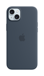 Dėkliukas iPhone 15 Plus Silicone Case with MagSafe - Storm Blue