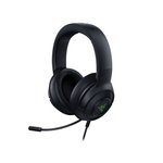 Žaidimų ausinės RAZER Kraken V3 X, laidinės, ant ausų, juodos