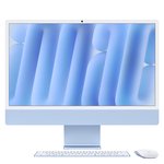 Stacionarus kompiuteris APPLE iMac 24” 4.5K Retina, Apple M4 8C CPU, 8C GPU/16GB/256GB SSD/Blue
