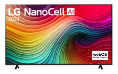 LG 75NANO82T3B televizorius 190,5 cm (75") 4K Ultra HD Smart TV „Wi-Fi“ Juoda
