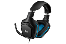 Ausinės LOGITECH G432, su mikrofonu, juodos