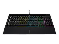 Žaidimų klaviatūra CORSAIR K55 RGB PRO