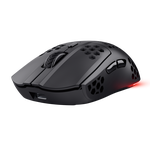 Žaidimų pelė TRUST GXT929 HELOX Lightweight, optinė, belaidė, juoda