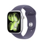 Išmanusis laikrodis Apple Watch 11&nbsp;GPS&nbsp;46mm&nbsp;Silver Aluminium Case/Purple Fog Sport Band -S/M