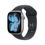 Išmanusis laikrodis Apple Watch 11&nbsp;GPS+Cell 42mm Space Grey Aluminium Case/Black Sport Band - M/L