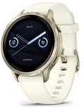 Sportinis laikrodis GARMIN Venu 4 41mm, Lunar Gold/Bone