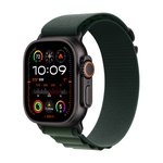 Išmanusis laikrodis Apple Watch Ultra 2 GPS+Cell 49mm Black Titanium Case/Dark Green Alpine Loop M