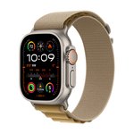 Išmanusis laikrodis Apple Watch Ultra 2 GPS+Cell 49mm Natural Titanium Case/Tan Alpine Loop - Medium