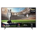 Hisense 85E7NQ televizorius 2,16 m (85") 4K Ultra HD Smart TV „Wi-Fi“ Juoda 400 cd/m²