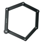 XRIDER XR00FL01 Segmented Folding Bike Lock for Frame