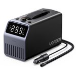 Ugreen 150 PSI 12V Electric Car Tire Pump with Digital Display - Gray