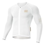 Rockbros YDCX008 Diamond Long Sleeve Cycling Jersey Size S - White