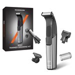MAXGROOM JK-319 multifunctional trimmer with replaceable tips - black