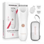 MAXGROOM RFCD-9082 2-in-1 Women's Body and Face Trimmer - White
