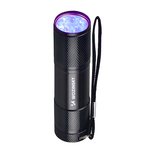 Wozinsky WLD-9L IP65 UV Flashlight for Trace Detection - Black