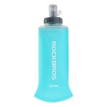 Rockbros 35210027001 soft flask running water bottle 500 ml - light blue