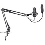 Mikrofonas TRUST GXT252 EMITA Plus, juodas