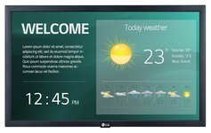 Komercinis ekranas LG 22SM3G-B 21.5“ 1920x1080/250cd/m2/14ms/ HDMI USB  LG  22SM3G  21.5 "  Land
