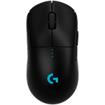 Žaidimų pelė LOGITECH G PRO 2 Lightspeed, belaidė, juoda