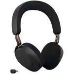 JABRA Evolve3 75, UC, Link390a, Black, WLC Chrg